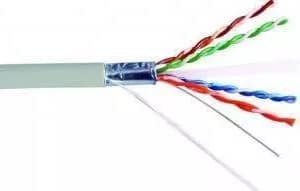 Cablu FTP CAT6 8 fire 0.56mm din cupru OFC ecranat Well