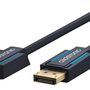 Cablu Profesional Displayport tata - HDMI tata 2m Clicktronic OFC 10.2Gbit/s 1920x1200p WQHD 75Hz