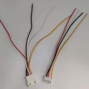 Cablu cu conectori 4pini pas 2.54 mm mama si tata cu fire set 2buc