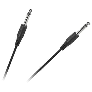 Cablu microfon Jack 6.3 mm mono la 6.3 mm mono 2m