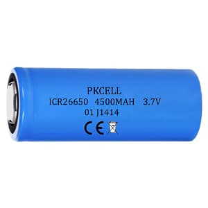 Acumulator PKCELL Li-Ion 26650 4500mAh top button (602)