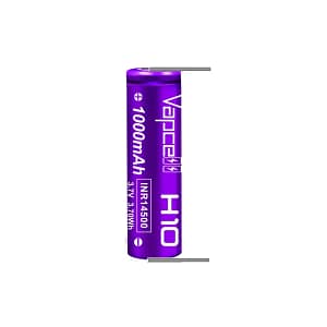 Acumulator VAPCELL 14500 cu lamele in U li-ion 3.7V 1000mAh 10A INR14500 H10+U