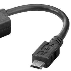 Adaptor MHL micro USB 5 pini tata - HDMI mama Goobay