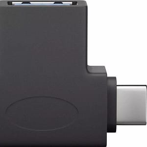 Adaptor USB 3.0 A mama la micro USB tata +USB Type C tata negru Goobay