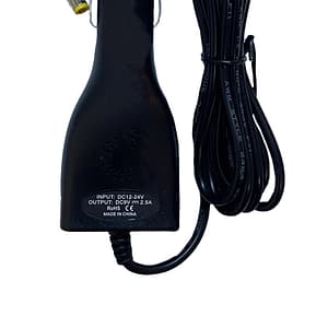 Alimentator Uber Bolt Taxi bricheta auto 12-24V la 9V 2.5A cu mufa 5.5/ 2.5mm (521)