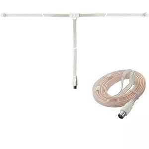 Antena FM dipol cu mufa coaxial mama Goobay