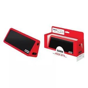 Boxa portabila cu Bluetooth si difuzor stereo Rock Star rosie Sweex