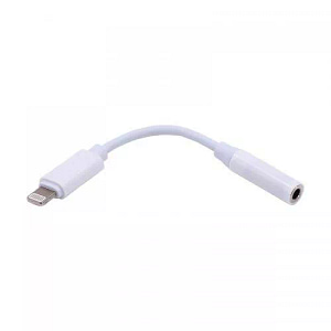 Cablu adaptor Lightning tata - STEREO Jack 3.5 mm mama 10cm Well