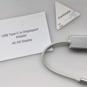 Cablu adaptor USB Type C la Displayport mama 4K 2K Plug&Play