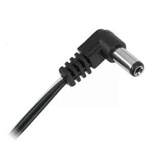 Cablu alimentare cu mufa DC 2.5x5.5 la 90 grade