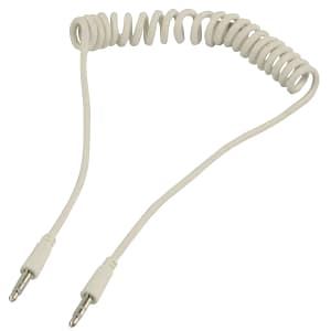 Cablu audio JACK spiralat 3.5 mm stereo tata la 3.5 mm stereo tata 1m Valueline