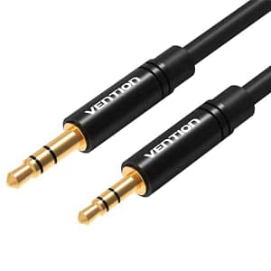 Cablu audio stereo Jack 2.5mm - 3.5mm 3pin tata-tata 3m negru VENTION BALBI