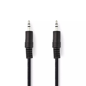 Cablu Audio Stereo Jack 3.5 mm tata - 3.5 mm tata 0.5m Nedis