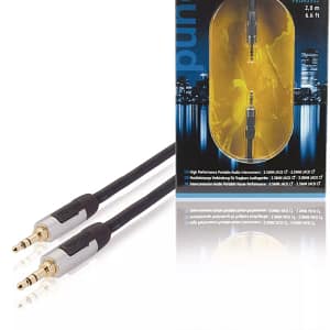 Cablu audio stereo Jack 3.5 mm tata-tata 2m OFC Profigold