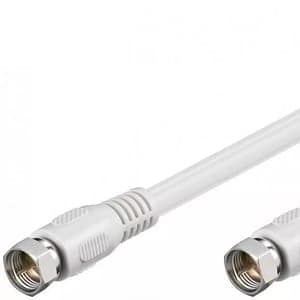 Cablu de antena ecranat F tata-tata 7.5m Goobay