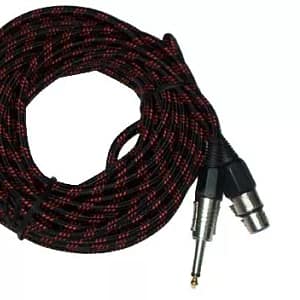 Cablu microfon XLR mama la 6.3 tata 5m Cabletech