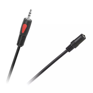 Cablu prelungitor Jack 3.5 mm 15m Eco-line Cabletech