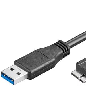 Cablu USB 3.0 la micro USB 0.5m Goobay