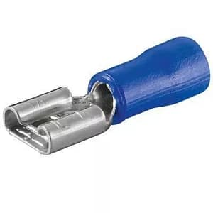 Conector mama albastru 6.4x0.8mm fixPoint