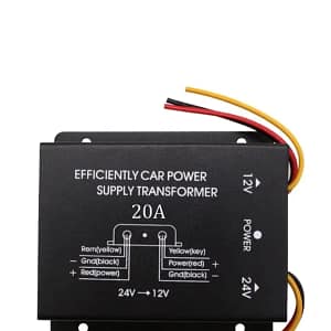 Convertor auto IN 24V intrare la OUT 12V /20A iesire (558)