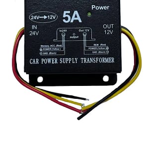 Convertor auto IN 24V intrare la OUT 12V /5A iesire (556)