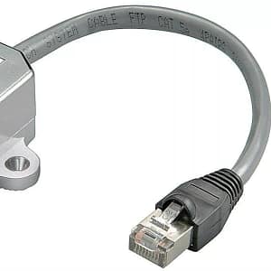 Distribuitor RJ45 la 2x RJ45 mama Goobay
