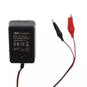 Incarcator pentru acumulatori plumb acid 6V / 12V 1000mAh cu debransare Well