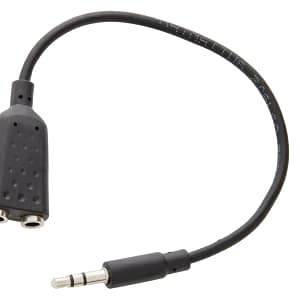Splitter cablu adaptor audio stereo Jack 3.5 mm tata - 2x 3.5 mm Jack mama 0.2m Valueline