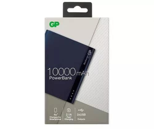 Acumulator extern PowerBank 10000mAh albastru GP B10A - imagine 4