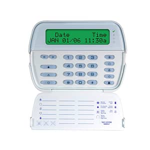 Tastatura LCD cu caractere alfanumerice + modul receptor radio - DSC