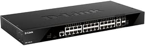 Switch 28 porturi Gigabit 24  PoE 10/100/1000 Base-t D-Link - DGS-1520-28