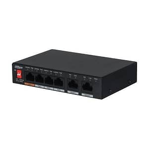 Switch Dahua PFS3006-4ET-60-V2 PoE 4+2 porturi