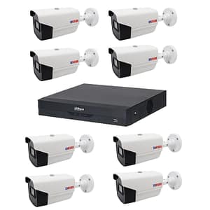 Sistem supraveghere video basic 8 camere Rovision oem Hikvision 2MP