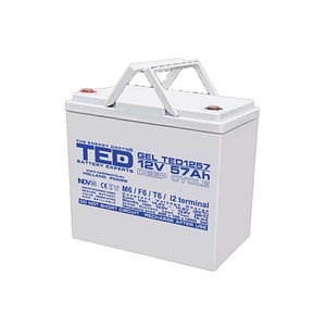 Acumulator pentru UPS sau panouri fotovoltaice TED GEL BA086431