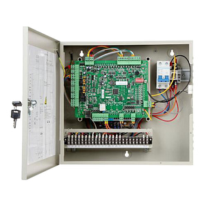 Centrala de control acces pentru o usa bidirectionala