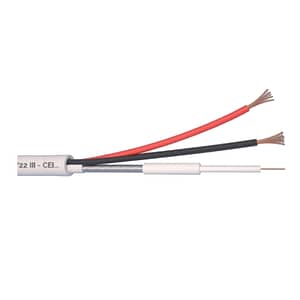 Cablu Microcoaxial + alimentare 2x0.5
