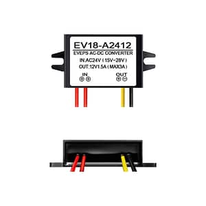 Convertor tensiune 14-28VAC la 12VDC'1.5A EV18-A2412