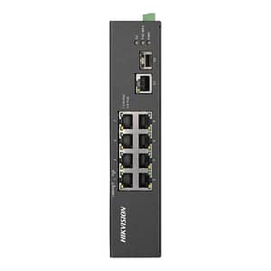 Switch 8 porturi PoE'2 porturi uplink SFP/RJ45 - HIKVISION DS-3T0310HP-E-HS