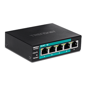 Switch 4 porturi Fast Ethernet Long Range 250m PoE+ 60W'1 port Fast Ethernet - TRENDnet TE-FP051