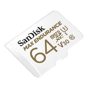 Card MicroSD 64GB'seria MAX Endurance - SanDisk SDSQQVR-064G-GN6IA