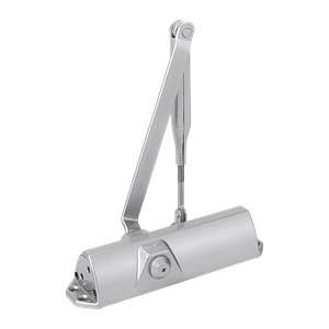 Amortizor hidraulic argintiu cu brat articulat - DORMA TS68-SILVER