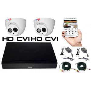 Sistem supraveghere video Rovision oem Hikvision 2 camere 2mp IR50m IP67