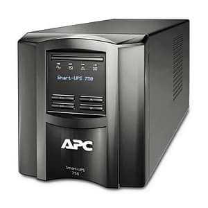 UPS cu 8 prize 750 VA 500 W LCD  APC SMT750IC
