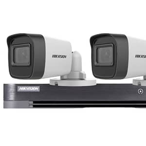 Sistem supraveghere Hikvision 2 camere 5MP