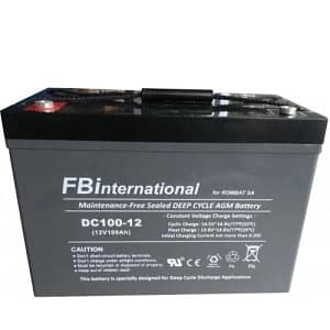 Acumulator AGM VRLA 12V 150A Deep Cycle dimensiuni 483mm x 170mm x h 240mm DC150-12 FBI - pm1