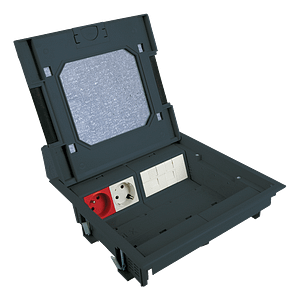 Doza de pardoseala in carcasa plastic - DLX