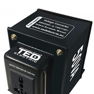 Transformator 230-220V la 110-115V 50VA/50W reversibil TED110REV-50VA / TED003683