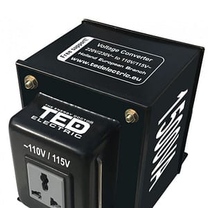 Transformator 230-220V la 110-115V 1500VA/1500W TED002242