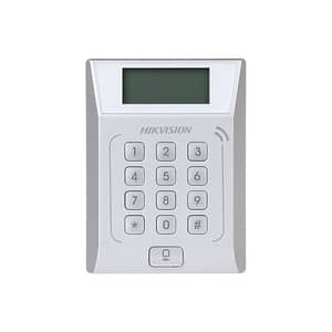 Cititor de proximitate IP cu tastatura Pin Card 3000 carduri Hikvision - DS-K1T802E