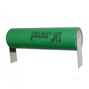 Acumulator LI-ION 18650 2500mAh 20A SAMSUNG cu terminale in U